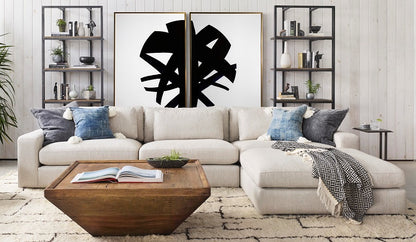 Dirk 42" Square Reclaimed Coffee Table - Classic Carolina Home