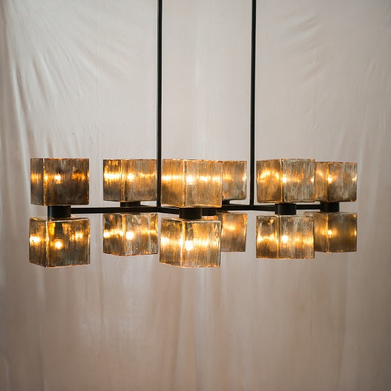 Eva 52" Linear Chandelier - Classic Carolina Home
