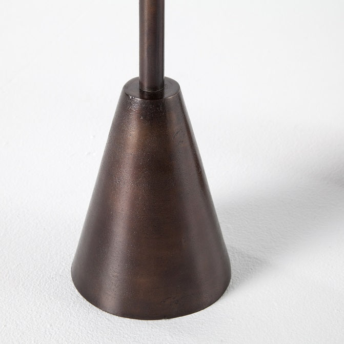 Fuqua 16" Outdoor End Tables - Antique Rust - Set of 2 - Classic Carolina Home