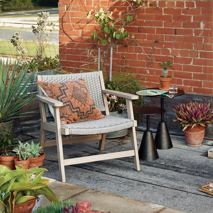 Fuqua 16" Outdoor End Tables - Antique Rust - Set of 2 - Classic Carolina Home