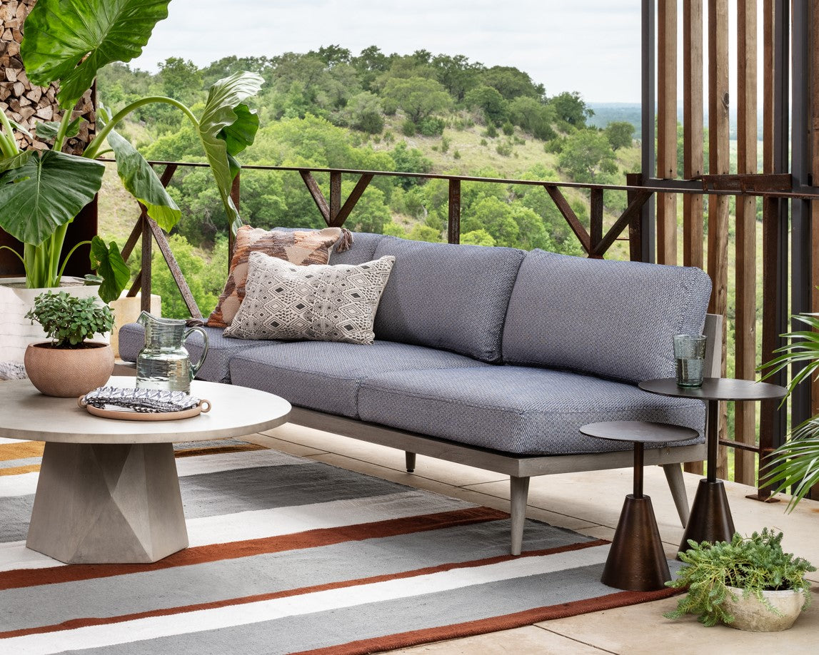 Fuqua 16" Outdoor End Tables - Antique Rust - Set of 2 - Classic Carolina Home