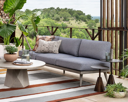 Fuqua 16" Outdoor End Tables - Antique Rust - Set of 2 - Classic Carolina Home