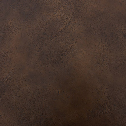 Craig 14" Aluminum End Table - Antique Rust - Classic Carolina Home