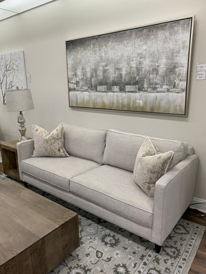 Jeremy Customizable 85" 2 Cushion Sofa - Soft Greige - Classic Carolina Home