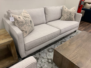 Jeremy Customizable 85" 2 Cushion Sofa - Soft Greige - Classic Carolina Home