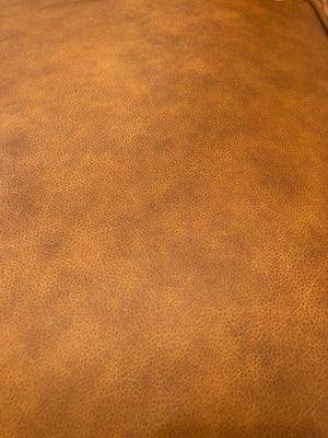 Willis 100" Top Grain Leather Sofa + Right Arm Facing Chaise - Cognac - Classic Carolina Home