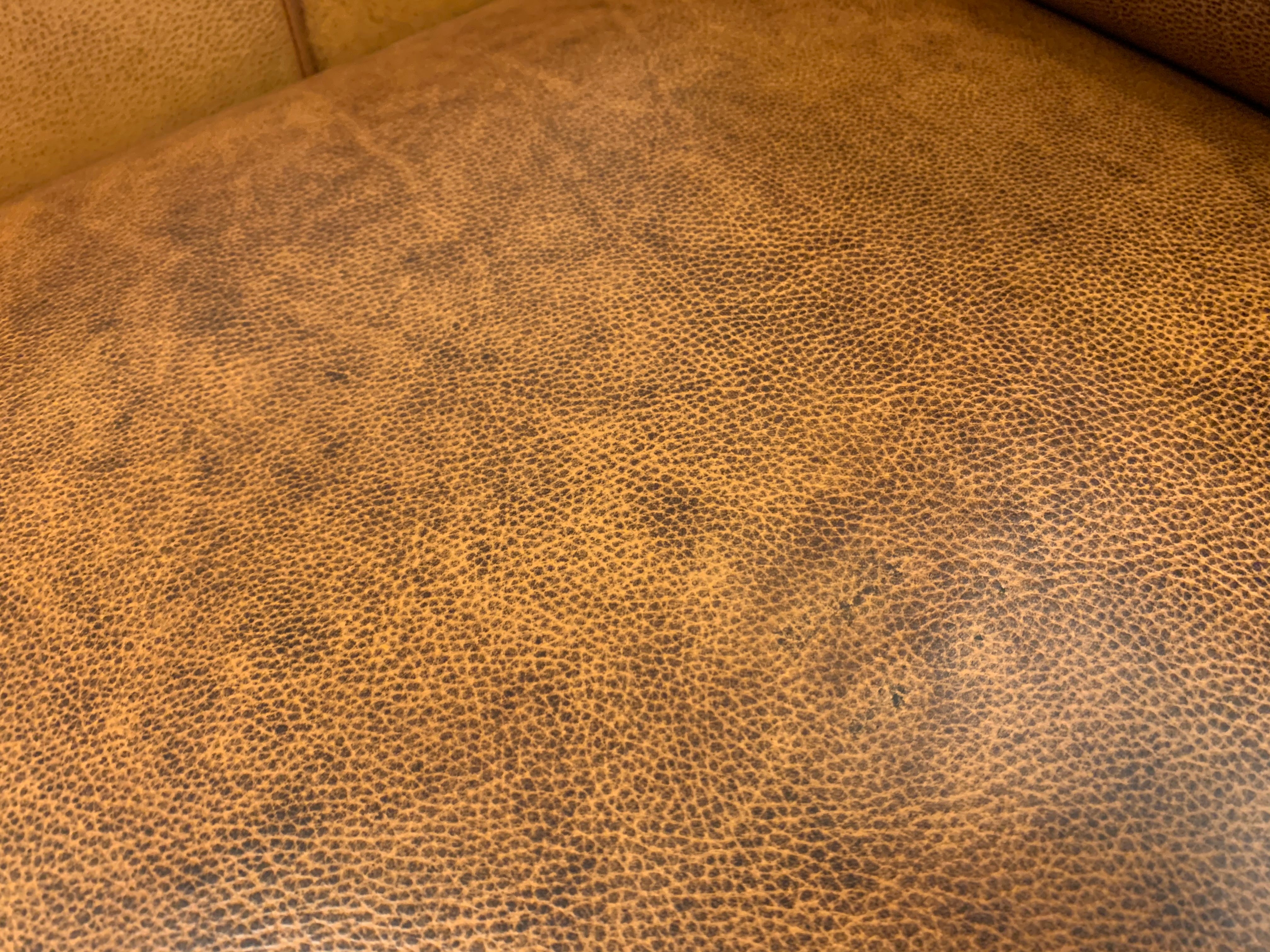 Wallace 42" Top Grain Leather Reclining Chair - Diva Mustang - Classic Carolina Home