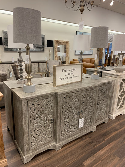 Kara 72" 4 Door Breakfront Sideboard