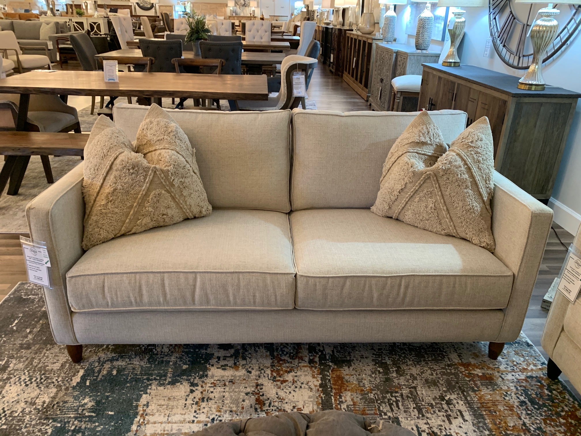 Jeremy Express Ship 70" 2 Cushion Loveseat - Crypton Quicksilver