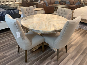 Wilshire 48" Round Dining Table - Sand