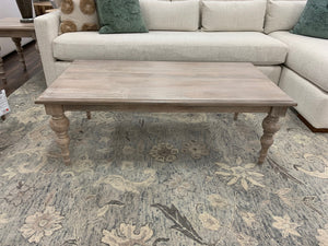 Salem 52" Coffee Table - New White Wash