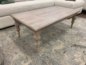 Salem 52" Coffee Table - New White Wash