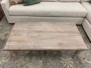 Salem 52" Coffee Table - New White Wash