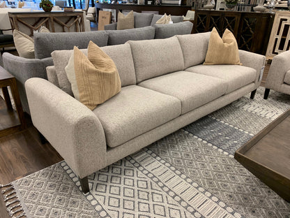 Monte Express Ship 104" 3 Cushion Sofa - Textured Taupe