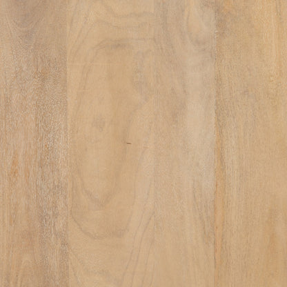 Dennen 35" Wood + Iron Cabinet - Natural - Classic Carolina Home