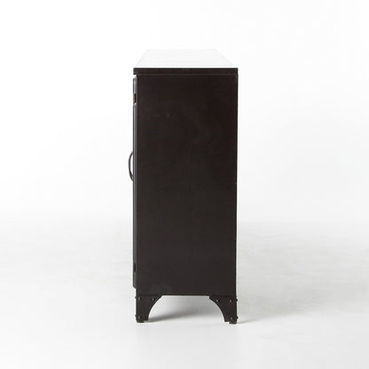 Camden 95" Glass + Iron Sideboard - Classic Carolina Home