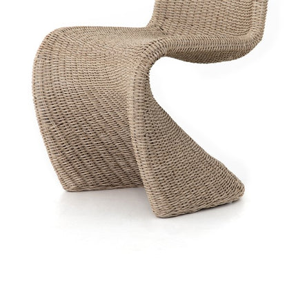 Pamela 21" Outdoor Dining Chair - White - Classic Carolina Home