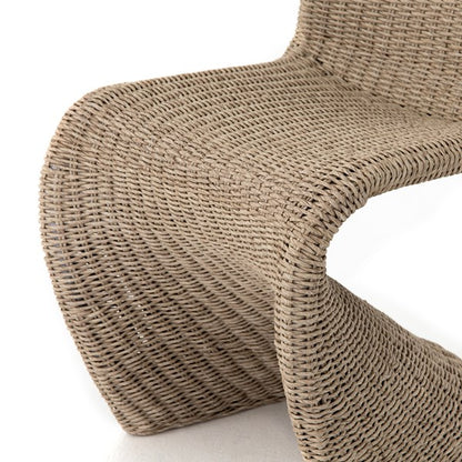 Pamela 21" Outdoor Dining Chair - White - Classic Carolina Home