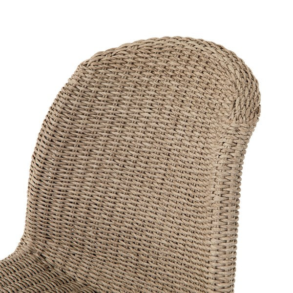 Pamela 21" Outdoor Dining Chair - White - Classic Carolina Home