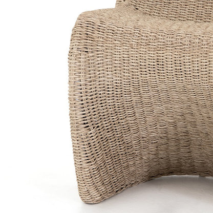 Pamela 21" Outdoor Dining Chair - White - Classic Carolina Home