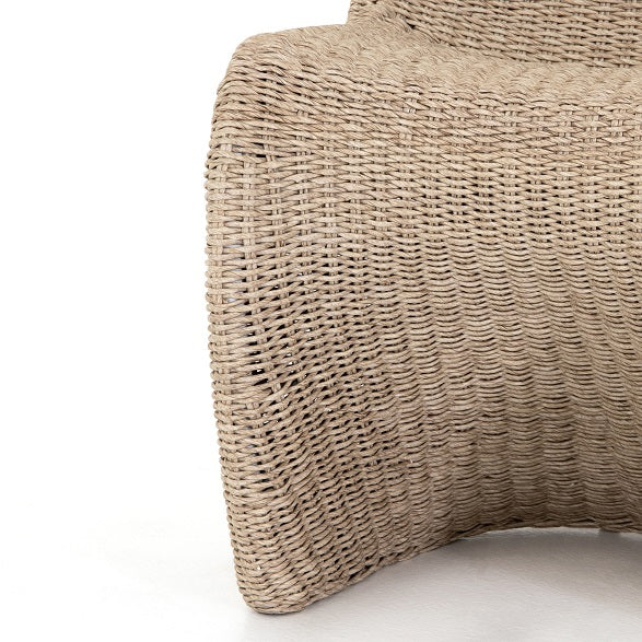 Pamela 21" Outdoor Dining Chair - White - Classic Carolina Home