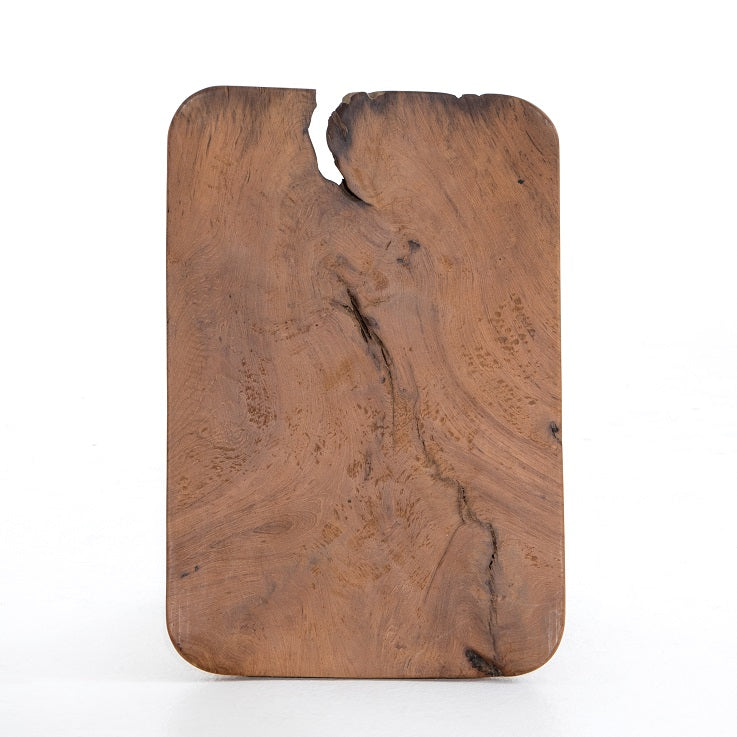 Zuri 20" Teak Outdoor Stool - Classic Carolina Home