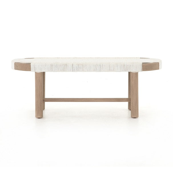 Sumner 50" Outdoor Bench - Washed Brown - Classic Carolina Home