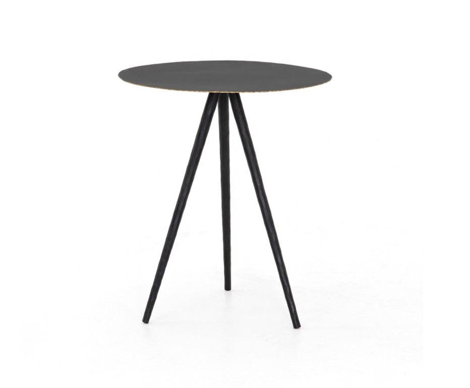 Johnathan 18" End Table - Rubbed Black