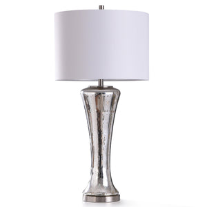 Kennewick 38" Antique Reflective Glass Body Table Lamp - Classic Carolina Home