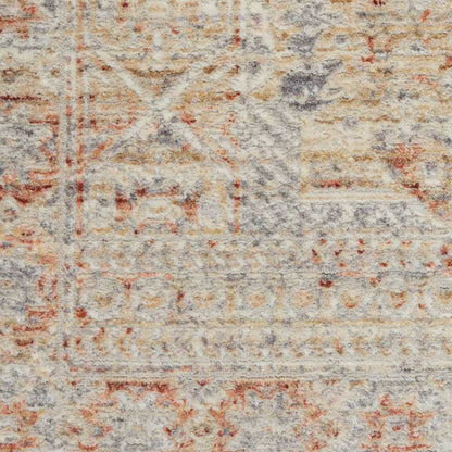 Lexington Area Rug - Grey/Brick