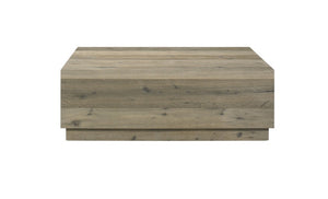 Nathan 48" Oak Plank Coffee Table