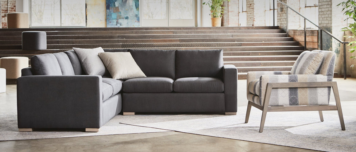 Nathan Luxe Express Ship 113" x 96" Sectional