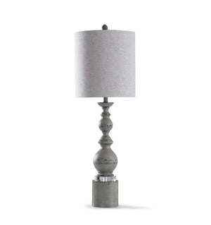 Pateley 39" Table Lamp - Distressed Green