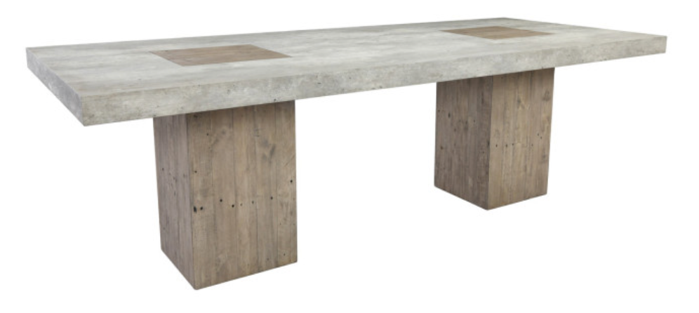 Tempe 94" Concrete Top Dining Table - Classic Carolina Home