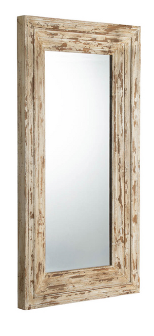 Colton 39” Floor Mirror - Distressed Natural - Classic Carolina Home