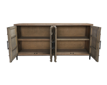 Carter 76" Reclaimed Elm Sideboard - Classic Carolina Home