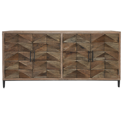 Carter 76" Reclaimed Elm Sideboard - Classic Carolina Home