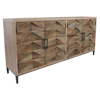 Carter 76" Reclaimed Elm Sideboard - Classic Carolina Home
