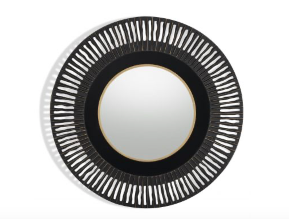 Cordon 35" Metal Framed Mirror - Classic Carolina Home