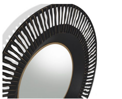 Cordon 35" Metal Framed Mirror - Classic Carolina Home