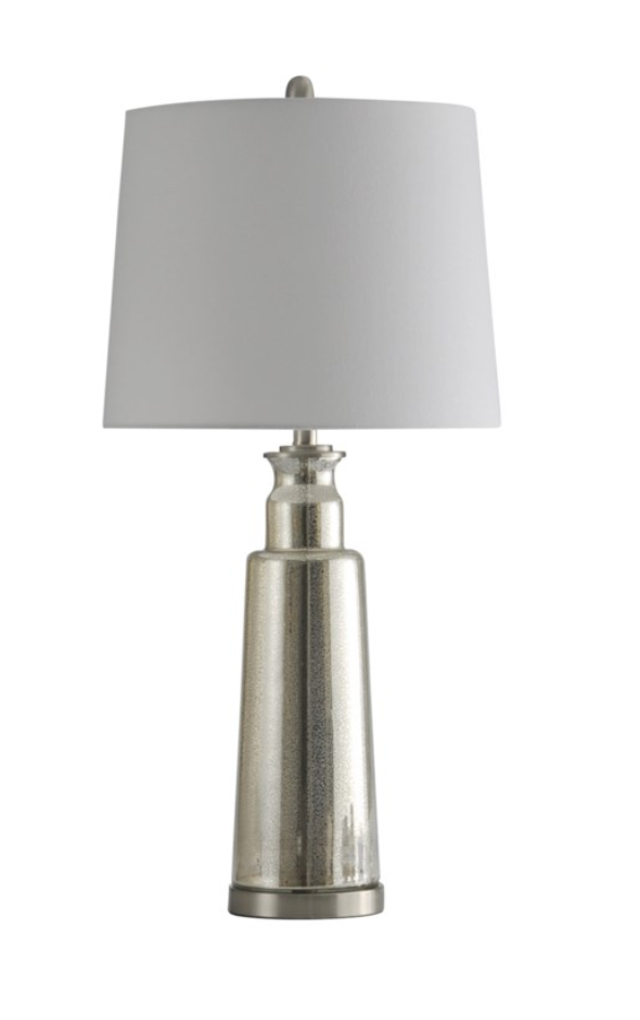 Stefan 33" Mercury Glass Lamp - Classic Carolina Home