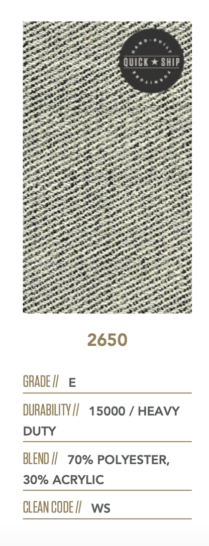 Glenda 41" Express Ship Customizable Ottoman - Classic Carolina Home