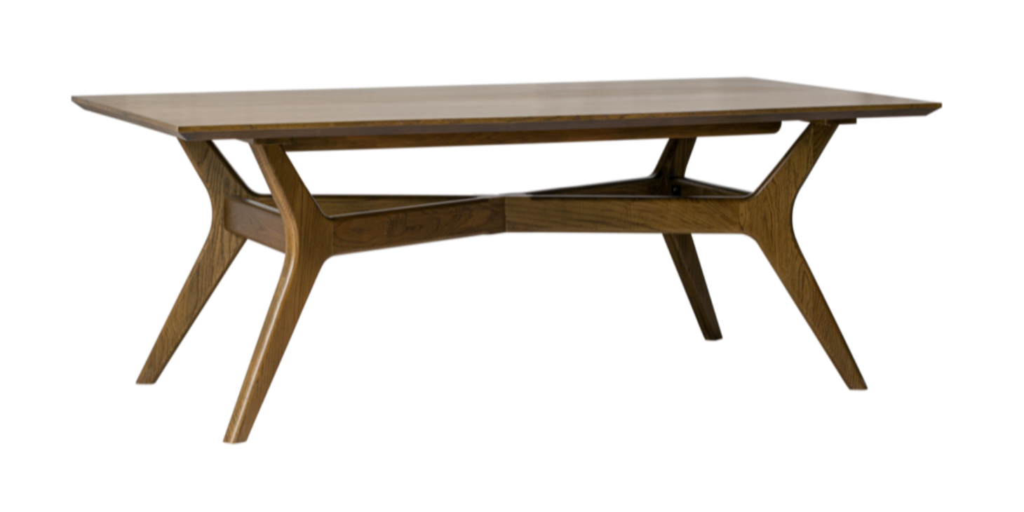 Ryder 83" Dining Table - Walnut - Classic Carolina Home
