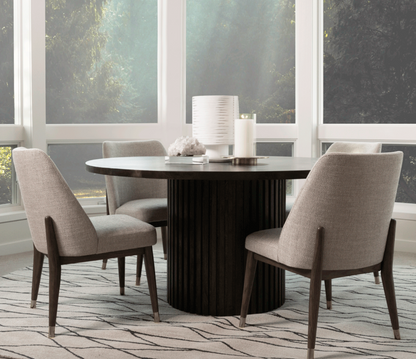 Brayden 60″ Round Dining Table - Ash - Classic Carolina Home