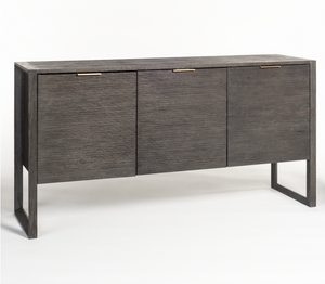 Draper 68" Sideboard - Onyx + Brass - Classic Carolina Home