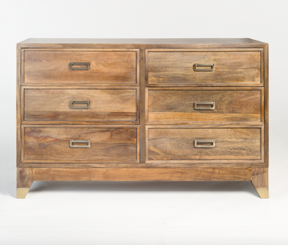 Evette 60" Dresser - Ash - Classic Carolina Home