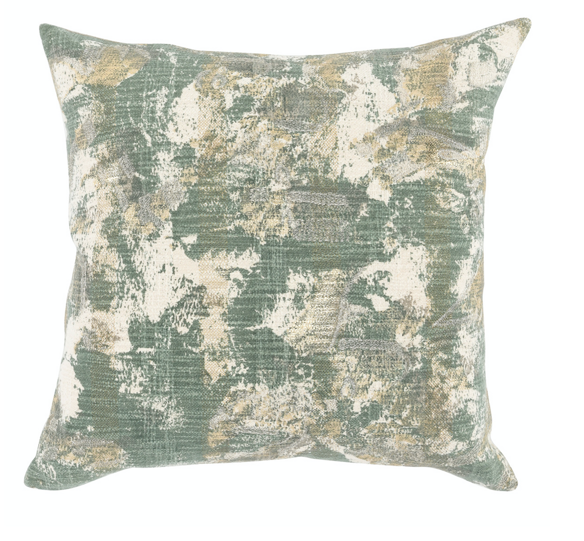 Luciana 22" x 22" Down Pillow - Thyme - Classic Carolina Home