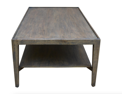 Baker 50" Coffee Table - Natural Gray - Classic Carolina Home