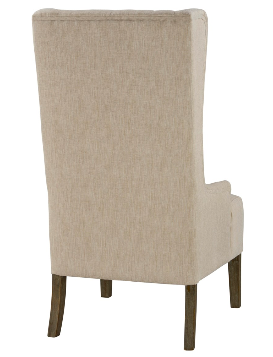 Ramona Wing Chair - French Linen - Classic Carolina Home