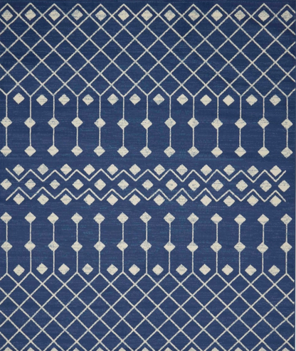 Marrakesh Area Rug - Navy - Classic Carolina Home